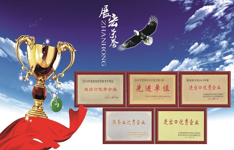 西安盈和展宏物流有限公司获得的荣誉